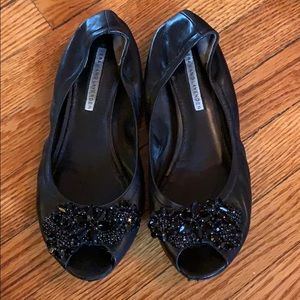 Vera Wang Lavender Ballet Flats